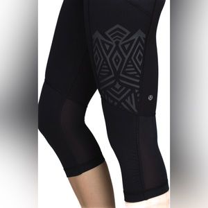 Lululemon Stash It Crop Tribal Legging